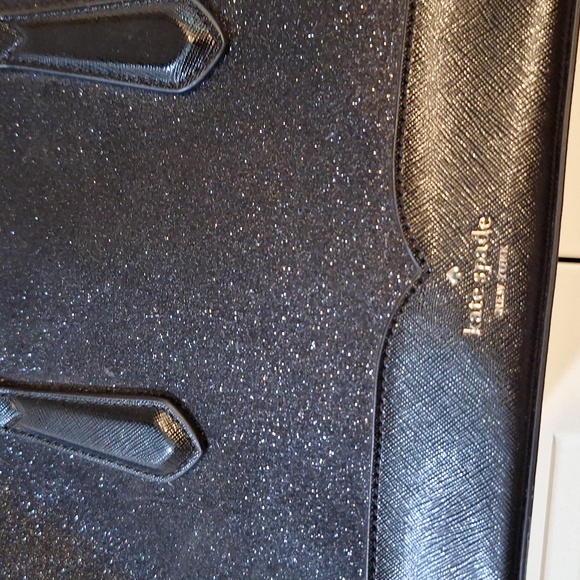 Kate Spade Lola Black Glitter Tote Bag - Picture 3 of 7
